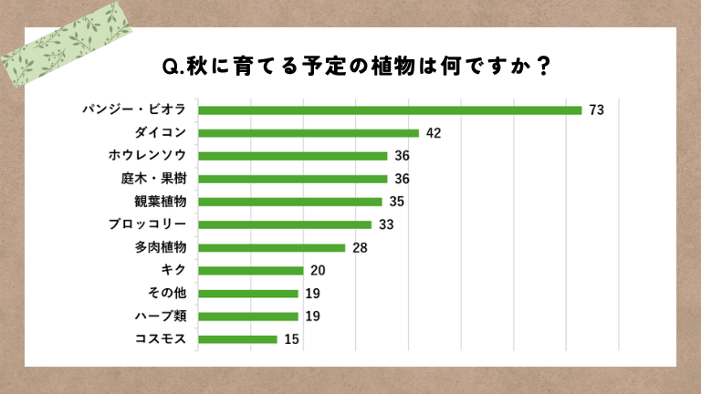 アンケート結果